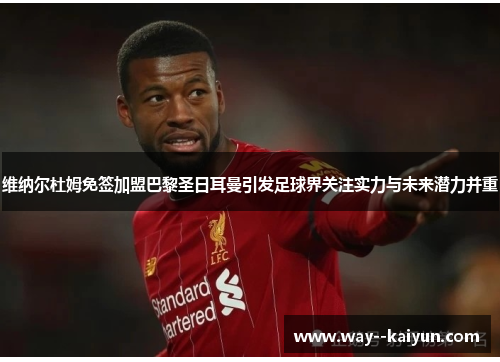 维纳尔杜姆免签加盟巴黎圣日耳曼引发足球界关注实力与未来潜力并重